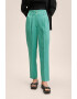 Mango Pantaloni crop de lyocell Tania - Pled.ro