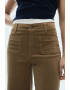 Mango Pantaloni crop evazati din reiat Catherip - Pled.ro