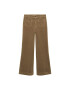 Mango Pantaloni crop evazati din reiat Catherip - Pled.ro