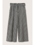 Mango Pantaloni crop in carouri Maggie - Pled.ro