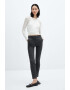 Mango Pantaloni crop skinny Cola - Pled.ro