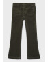 Mango Pantaloni cu croiala bootcut si aspect catifelat Velvet - Pled.ro