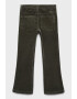 Mango Pantaloni cu croiala bootcut si aspect catifelat Velvet - Pled.ro