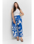 Mango Pantaloni cu imprimeu tropical Twist - Pled.ro