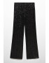 Mango Pantaloni cu paiete Glitter - Pled.ro