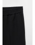 Mango Pantaloni cu talie elastica Charli - Pled.ro