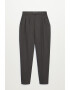 Mango Pantaloni cu talie inalta Napolis - Pled.ro