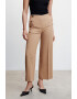 Mango Pantaloni crop cu croiala ampla Dorado - Pled.ro