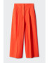 Mango Pantaloni culotte cu talie inalta Pope - Pled.ro