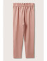 Mango Pantaloni de lyocell cu talie elastica Cadaques - Pled.ro