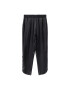 Mango Pantaloni de satin cu talie elastica Bright - Pled.ro