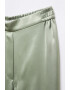 Mango Pantaloni de satin cu talie elastica Massim - Pled.ro