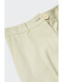 Mango Pantaloni drepti cu pensa Bruno - Pled.ro