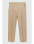 Mango Pantaloni eleganti din amestec de in Sorbet - Pled.ro