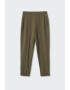 Mango Pantaloni jogger crop de pique - Pled.ro