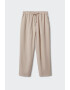 Mango Pantaloni jogger cu croiala dreapta Fluido - Pled.ro