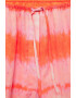 Mango Pantaloni scurti cu snururi si model tie-dye Alicia - Pled.ro