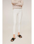 Mango Pantaloni skinny peliculizati cu model logo - Pled.ro