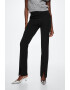 Mango Pantaloni slim fit cu slituri le terminatie Anne - Pled.ro