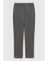 Mango Pantaloni slim fit cu talie medie Warm - Pled.ro