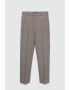 Mango Pantaloni slim fit cu talie medie Warm - Pled.ro