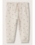 Mango Pantaloni sport cu imprimeu floral Enjoy - Pled.ro