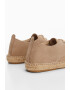 Mango Pantofi-espadrile din piele intoarsa Jimmy - Pled.ro