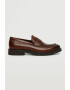 Mango Pantofi loafer de piele - Pled.ro