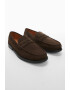 Mango Pantofi loafer de piele intoarsa Clasic - Pled.ro