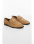 Mango Pantofi loafer de piele intoarsa cu nituri metalice Curro - Pled.ro