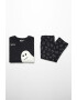 Mango Pijama lunga cu imprimeu Halloween Ghost - Pled.ro