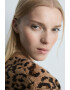 Mango Pulover cu animal print Pardo - Pled.ro