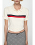 Mango Tricou polo crop Cole - Pled.ro