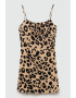 Mango Rochie cu animal print Pardo - Pled.ro