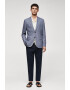 Mango Sacou slim fit cu revere decupate Sanday - Pled.ro