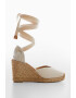 Mango Sandale-espadrile cu talpa wedge Cabo - Pled.ro