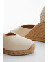 Mango Sandale-espadrile cu talpa wedge Cabo - Pled.ro