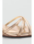 Mango Sandale wedge cu catarama Sibi - Pled.ro