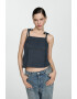 Mango Top crop cu decolteu patrat - Pled.ro