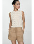 Mango Top crosetat fara maneci Colombo - Pled.ro