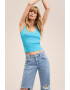 Mango Top halter din tricot Dean - Pled.ro