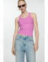 Mango Top slim fit cu striatii Riri - Pled.ro