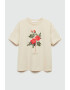 Mango Tricou cu imprimeu floral - Pled.ro