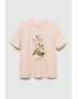 Mango Tricou cu imprimeu floral - Pled.ro