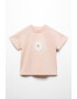 Mango Tricou cu imprimeu grafic Daisy - Pled.ro