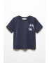 Mango Tricou cu imprimeu grafic Whale - Pled.ro