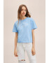 Mango Tricou cu imprimeu text French - Pled.ro