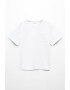 Mango Tricou de bumbac cu buzunar pe piept Basic - Pled.ro