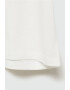 Mango Tricou de bumbac cu text Paris - Pled.ro