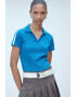 Mango Tricou polo crop Sport - Pled.ro